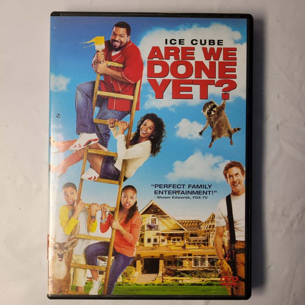 Sony Pictures‎ Are We Done Yet? DVD Ice Cube Nia Long Family Comedy PG Movie